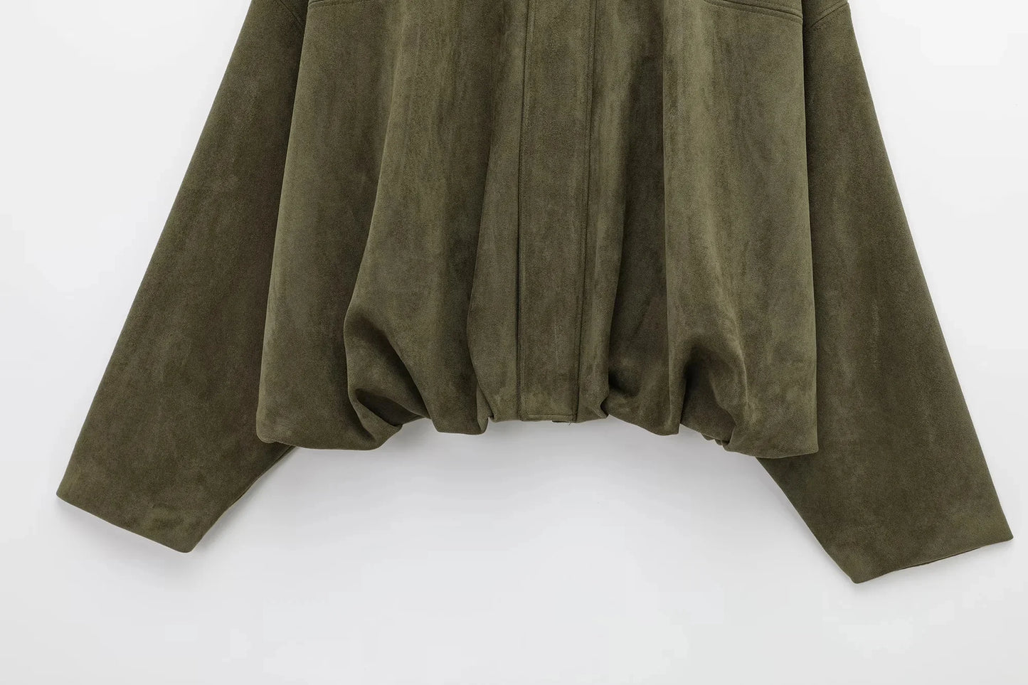 KONDALA Green Bomber Jacket Women